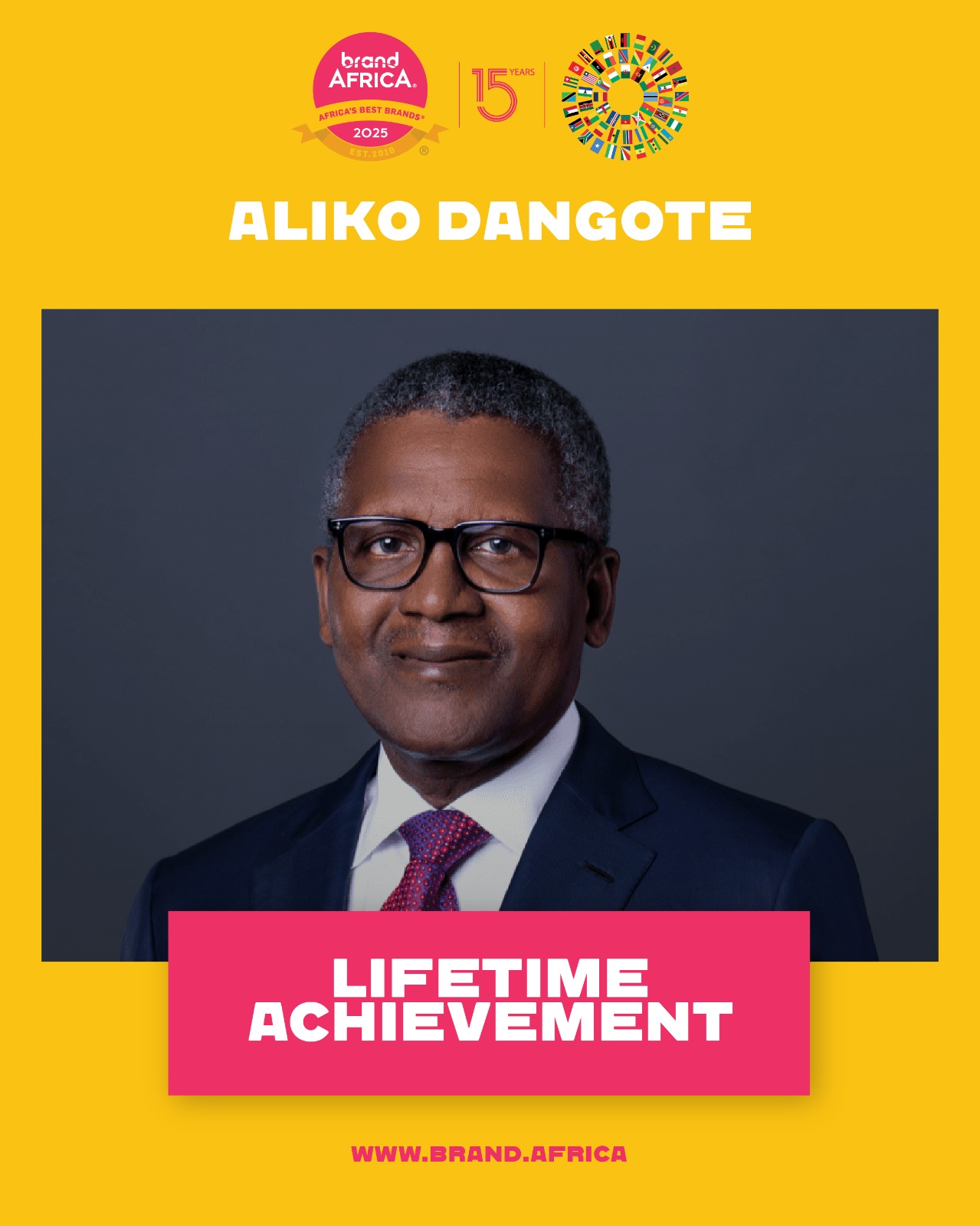 Dangote Named Most Admired African Brand, Bags Two More Awards in Addis Ababa